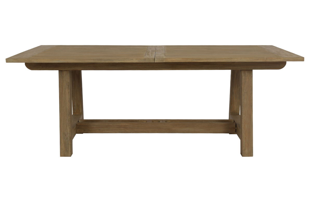 Coastal Teak - Dining Table With Leaf Extension - Teak