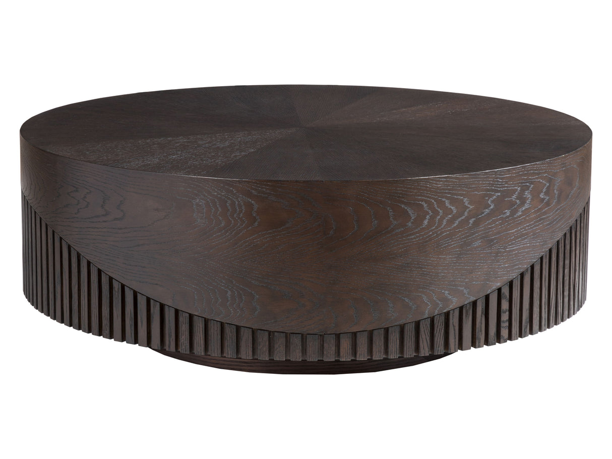 Signature Designs - Nightfall Round Cocktail Table - Dark Brown