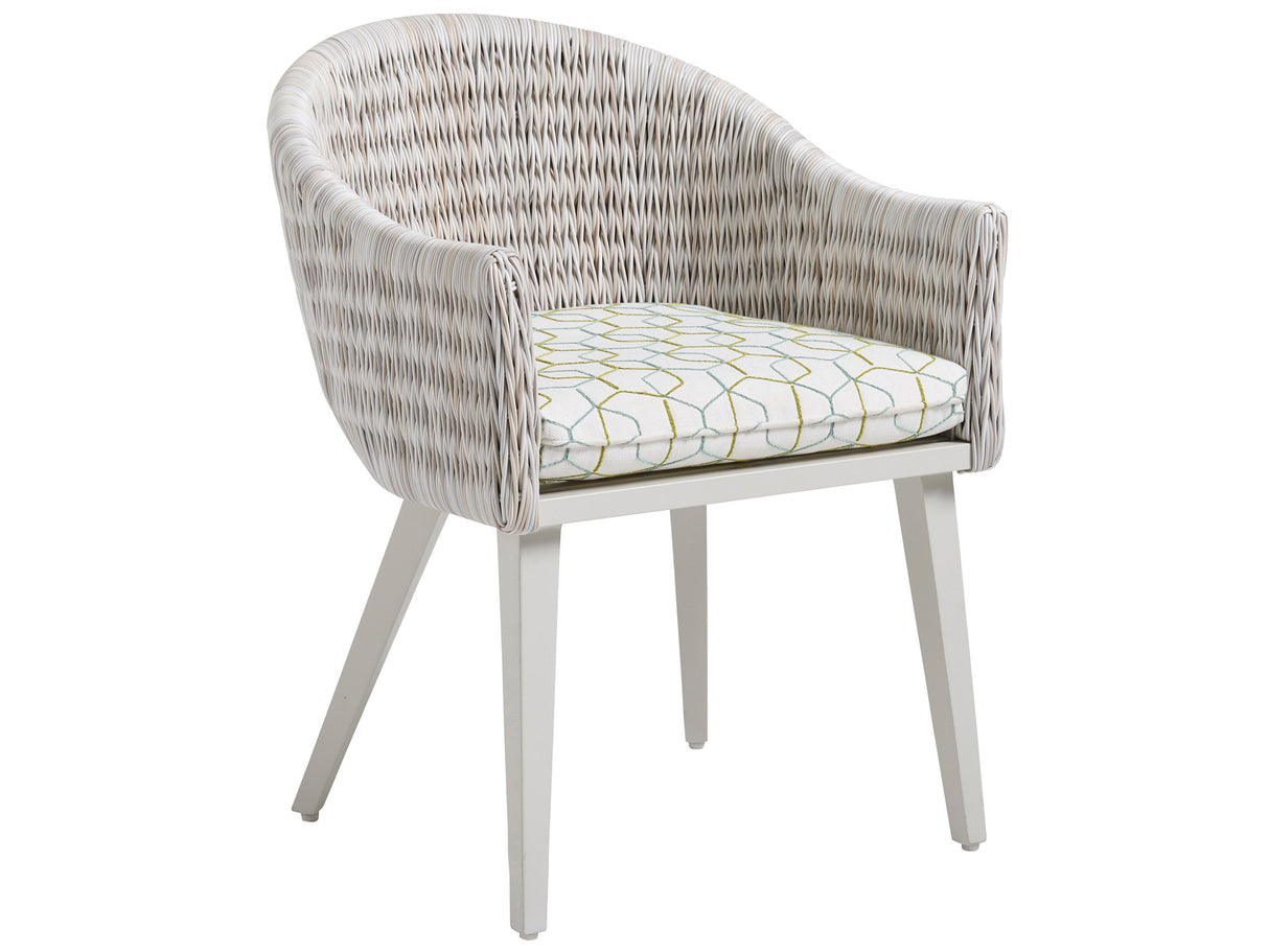 Seabrook - Arm Chair - Beige / White