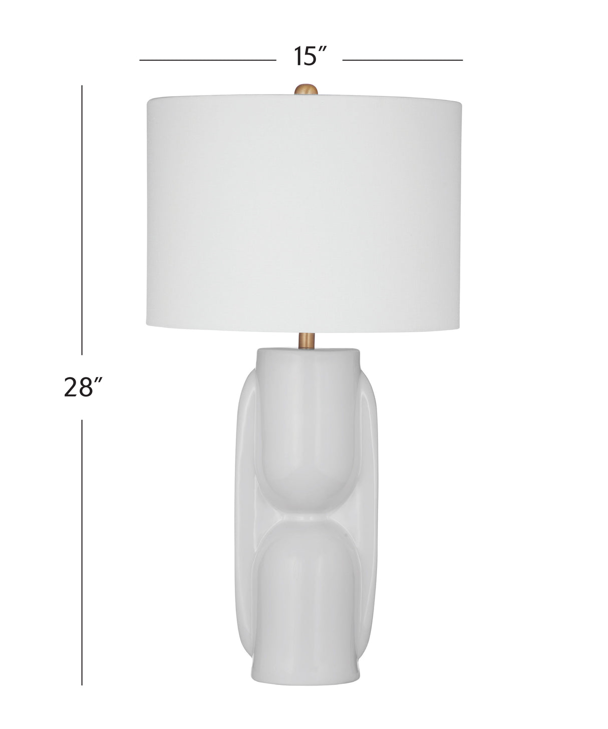 Tolland - Table Lamp - White