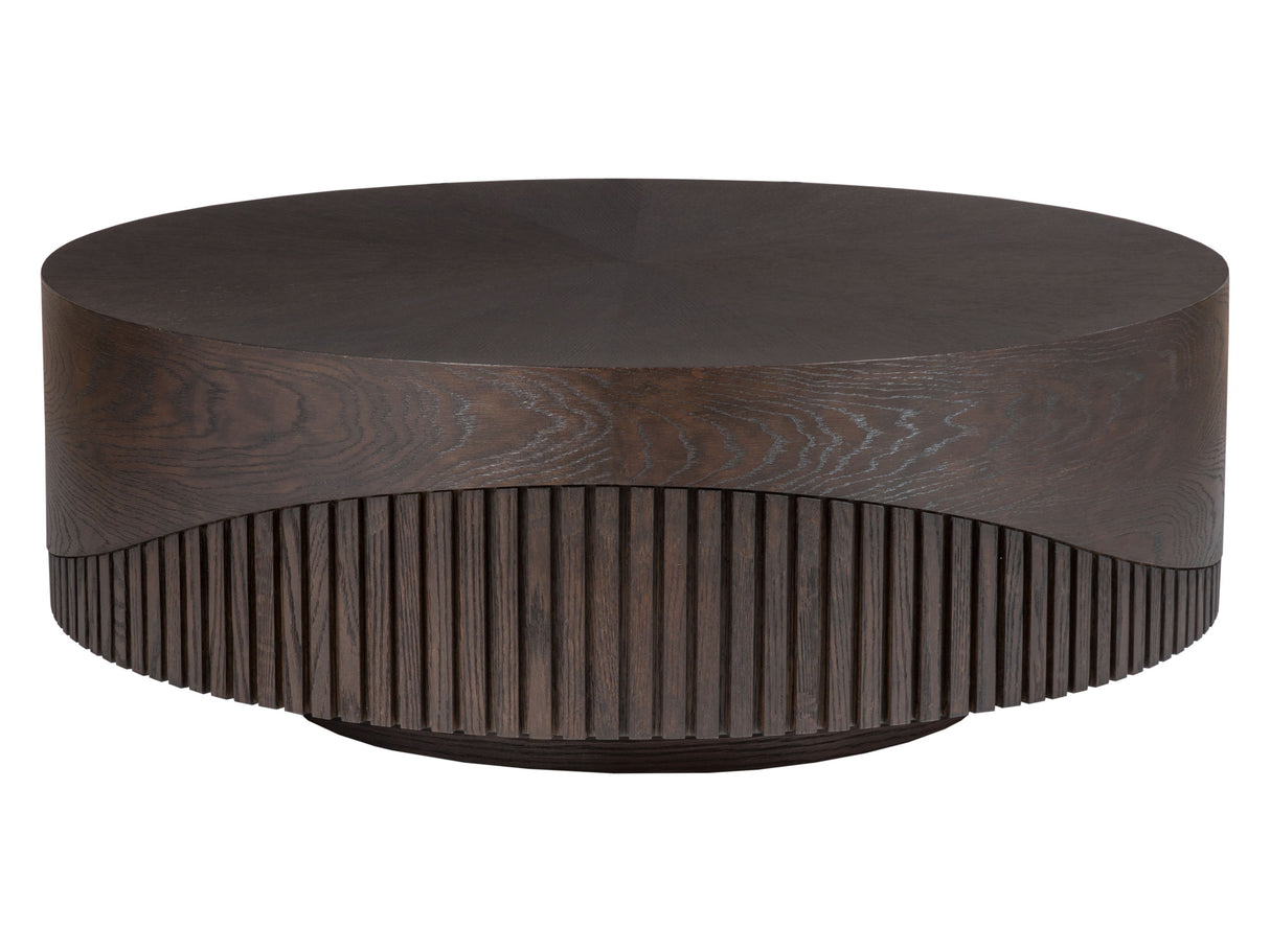 Signature Designs - Nightfall Round Cocktail Table - Dark Brown