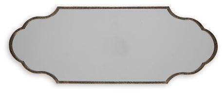 HalLGate - Antique Gold Finish - Accent Mirror