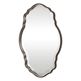 Mirror - Antiqued Silver Champagne