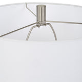 Table Lamp - Navy & White