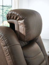 High Impact - Tobacco - Power Reclining Sofa / Adj Headrest