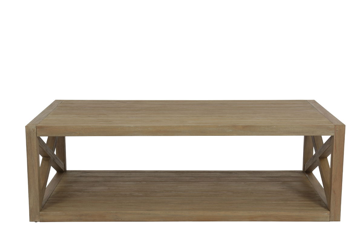 Coastal Teak - X Coffee Table - Teak