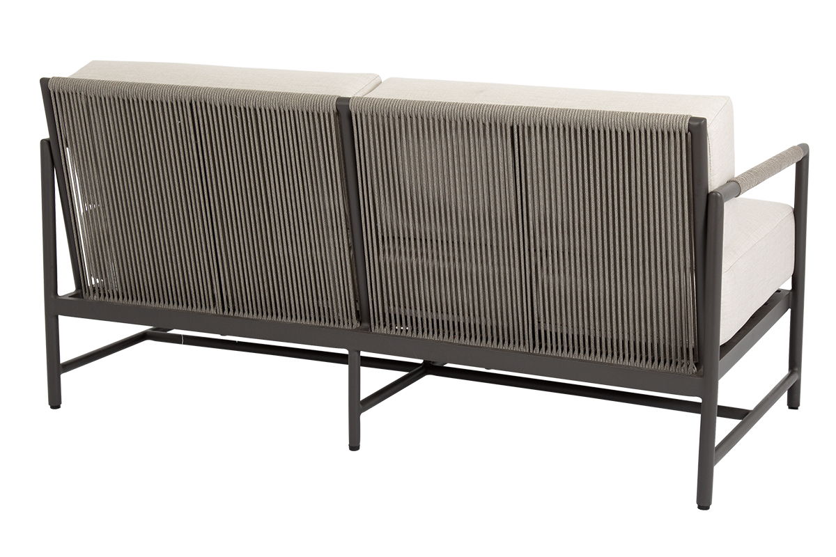 Pietra - Loveseat, No Welt - Echo Ash / Dark Gray