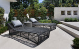 Milano - Cushionless Chaise - Slate