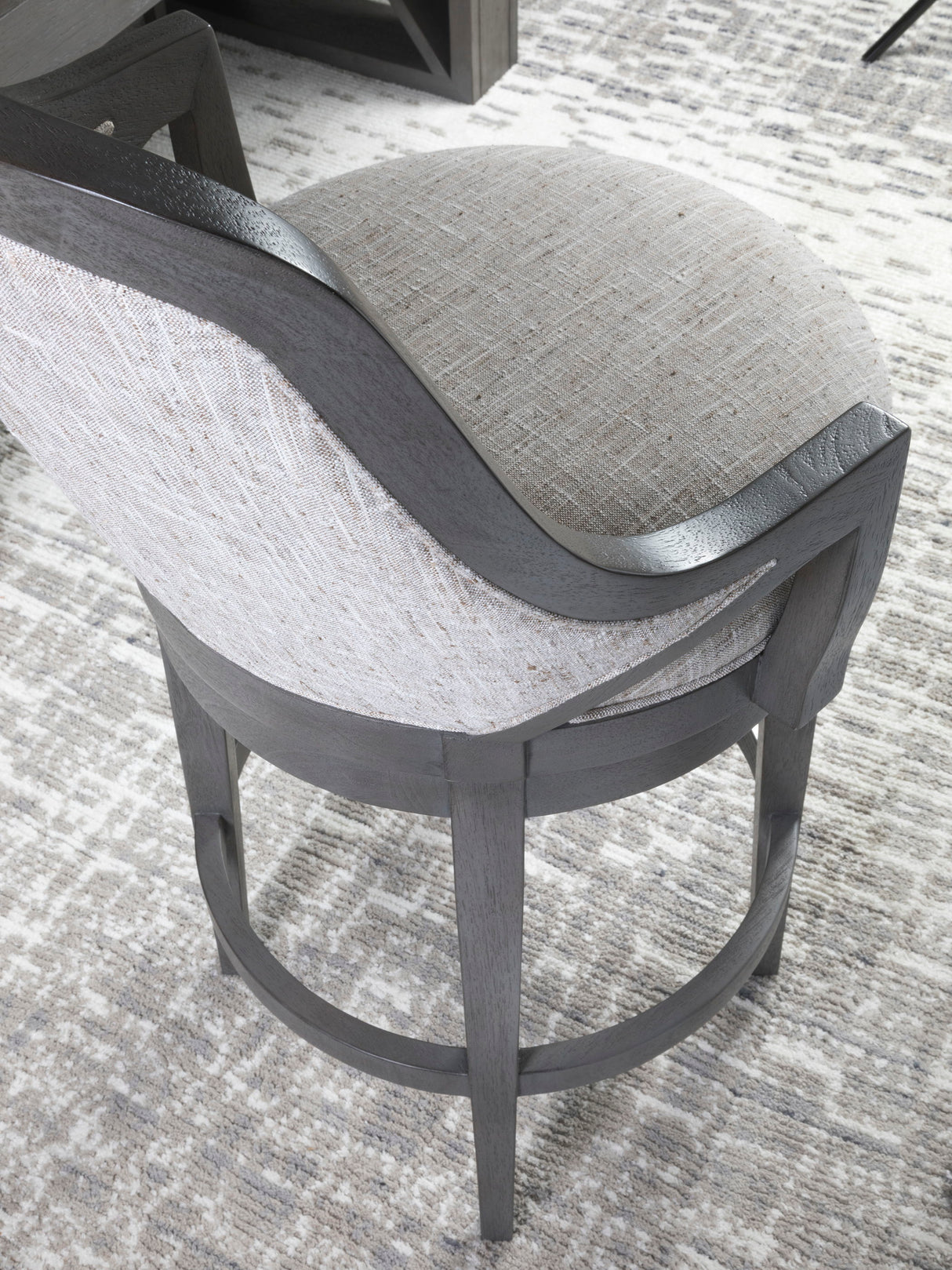 Appellation - Upholstered Swivel Stool