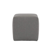 18" Pouf Cube - Heritage Granite