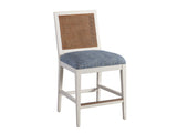 Laguna - Cleo Counter Stool - White / Blue