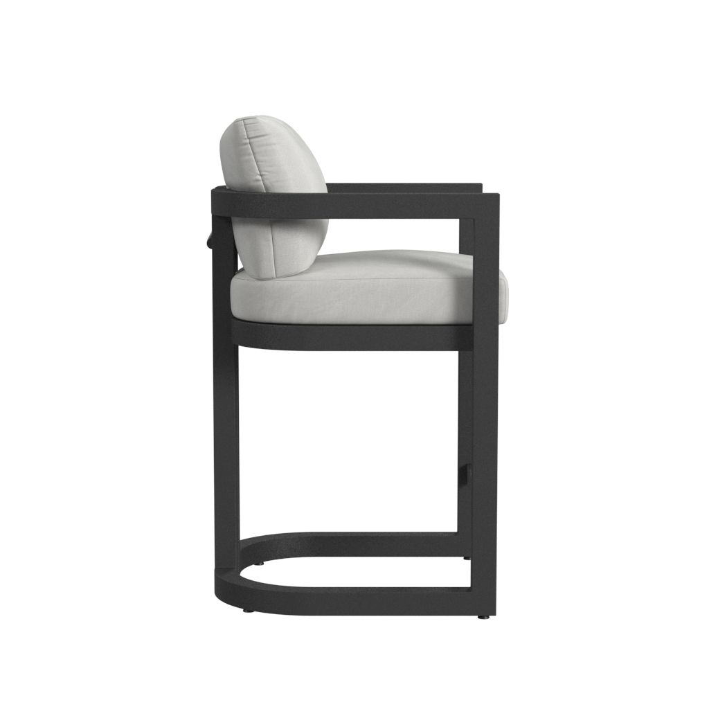 Malibu - Barstool - Black / White