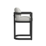 Malibu - Barstool - Black / White