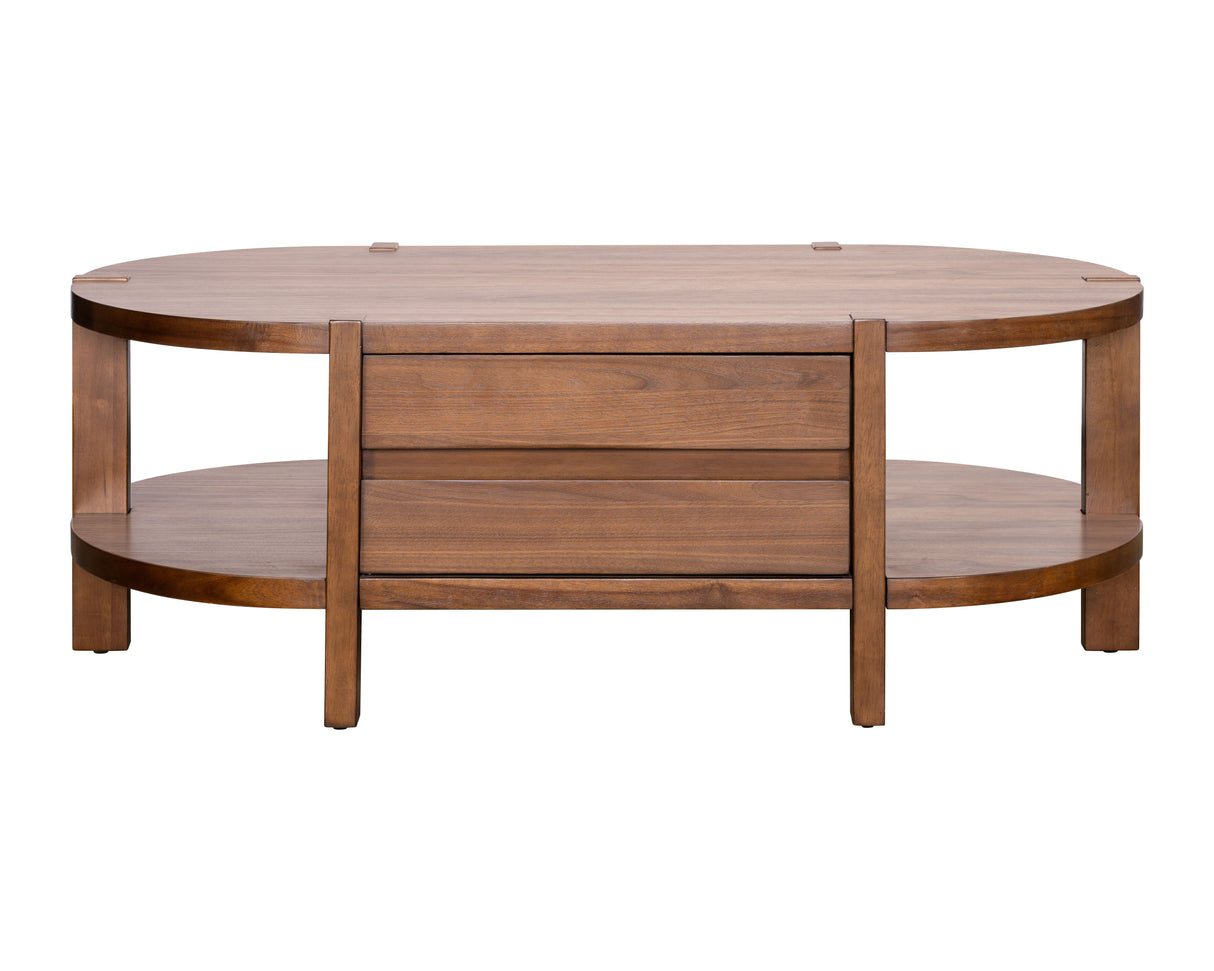 Winston - Cocktail Table - Warm Walnut