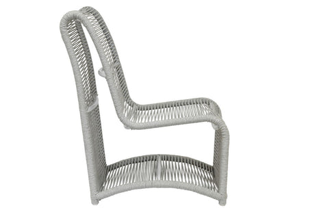 Miami - Armless Club Chair - Frost