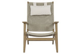 Coastal Teak - Cushionless Highback Chair - Teak