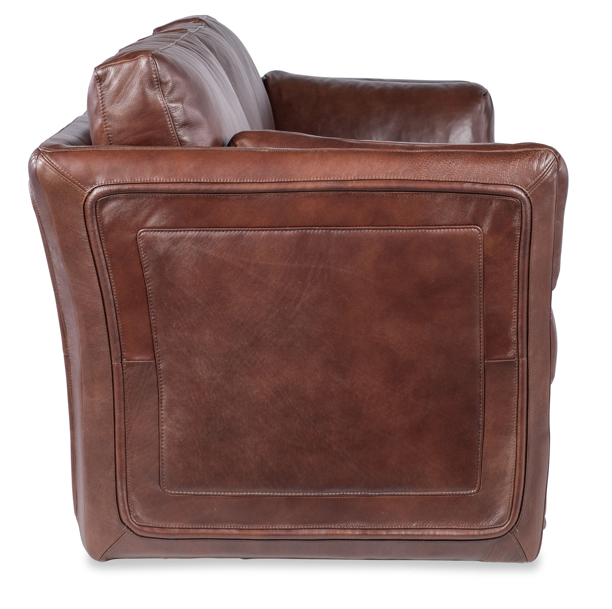 SS - Woodstock 3-Seat Sofa - Brown