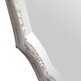 Hammered Finish Mirror - Silver