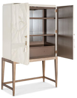 Melange - Dream Weaver Bar Cabinet - White