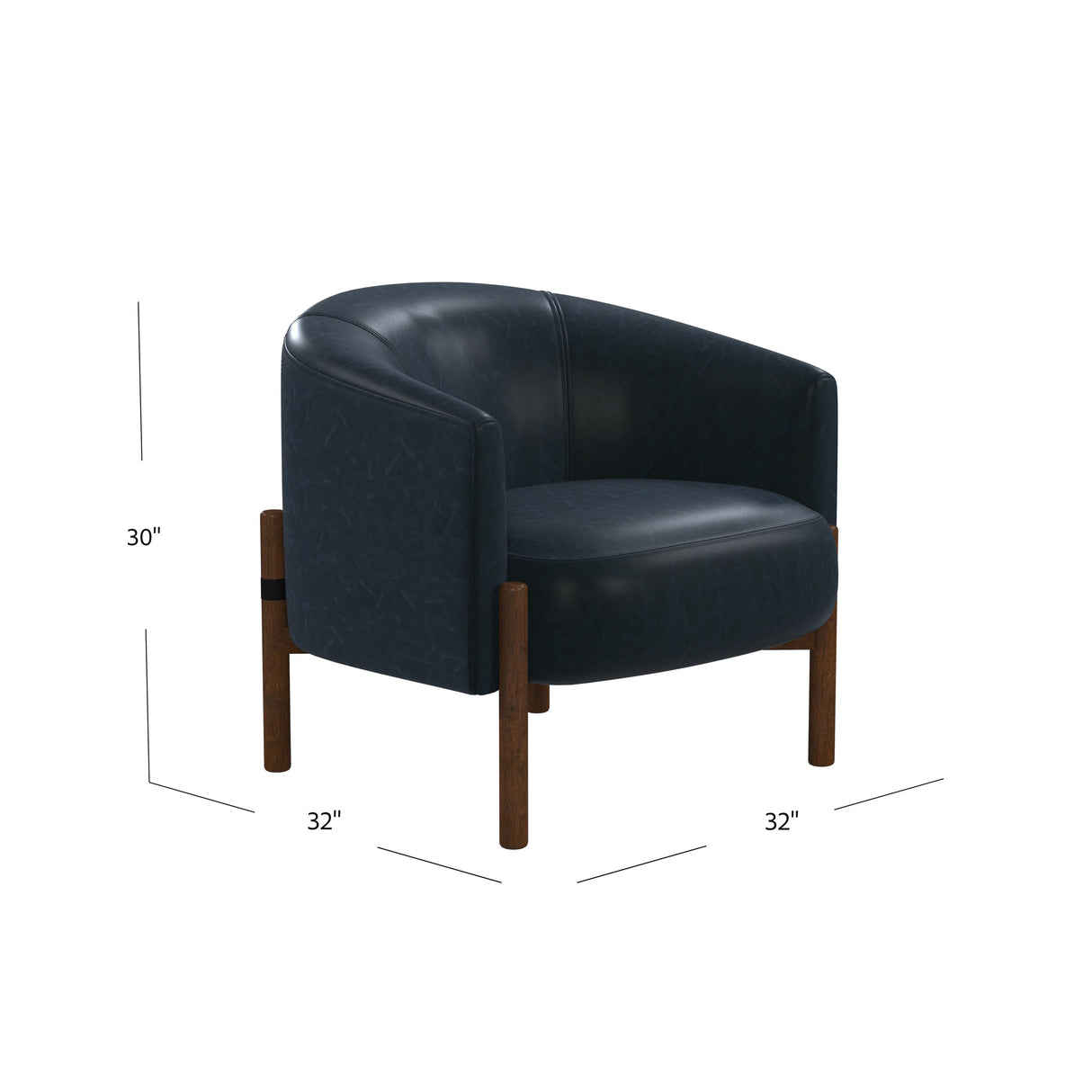 Higgins - Accent Chair - Blue