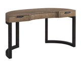 Zanzibar - Henley Writing Desk - Light Brown / Black