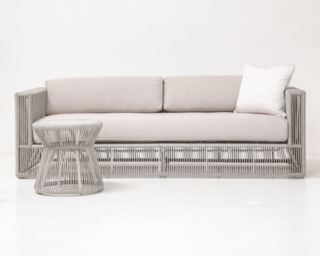 Miami - Sofa, With Self Welt - Echo Ash / Pearl Silver