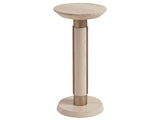 Sunset Key - Carver Accent Table - Beige