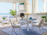 Ocean Breeze Promenade - Round Dining Table - White