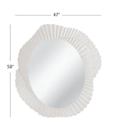 Petal - Wall Mirror - White