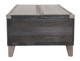 Todoe - Dark Gray - Lift Top Cocktail Table