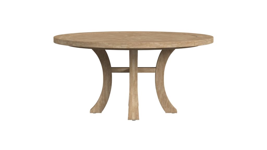 Cambria - 60" Round Dining Table - Light Brown