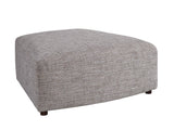 Zanzibar - Alston Wedge Ottoman - Gray