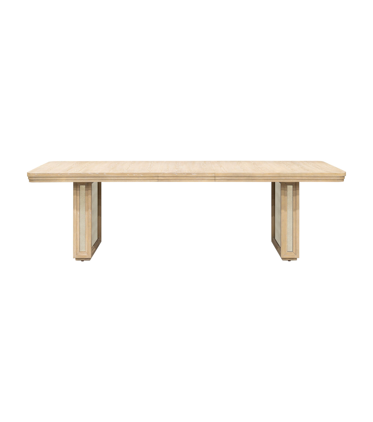 Damone - Dining Table - Cerused White Oak