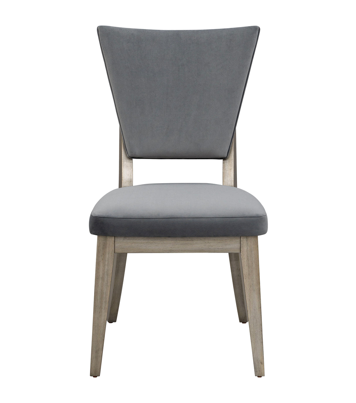 Vivien - Dining Chair - Silver Primavera / Dark Gray