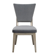 Vivien - Dining Chair - Silver Primavera / Dark Gray