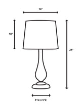 Table Lamp - Black & White