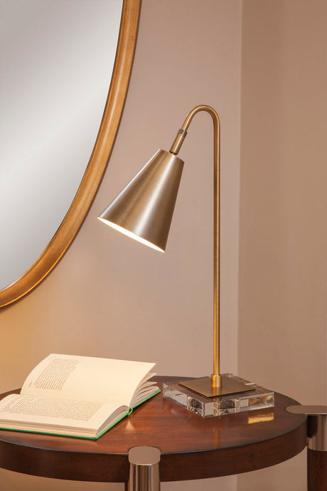 Brillion - Task Lamp - Brass