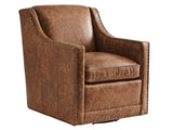 Lexington Leather - Barrier Leather Swivel Chair - Light Brown