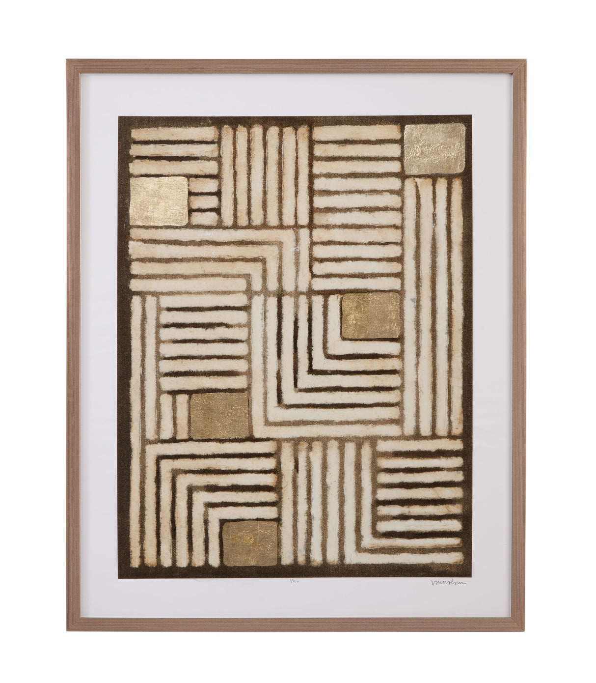 Purlin - I Framed Print - Brown