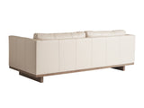 Sunset Key - Brixton Leather Sofa - Beige