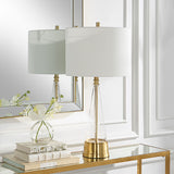 Table Lamp - Antique Brass