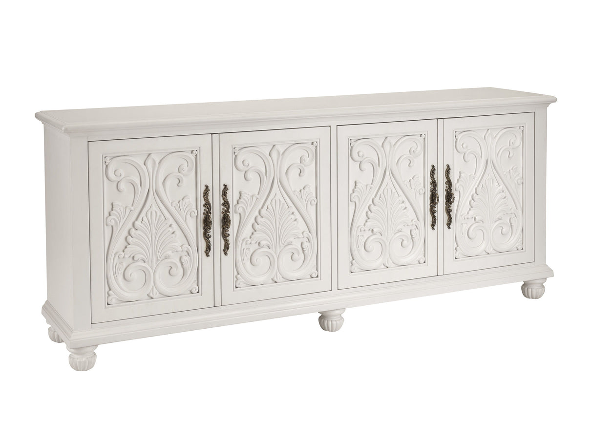 Villa Blanca - Catalonia Media Console - White