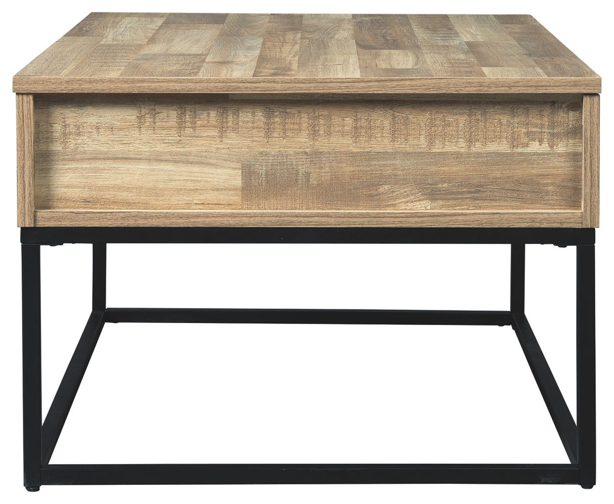 Gerdanet - Natural - Lift Top Cocktail Table