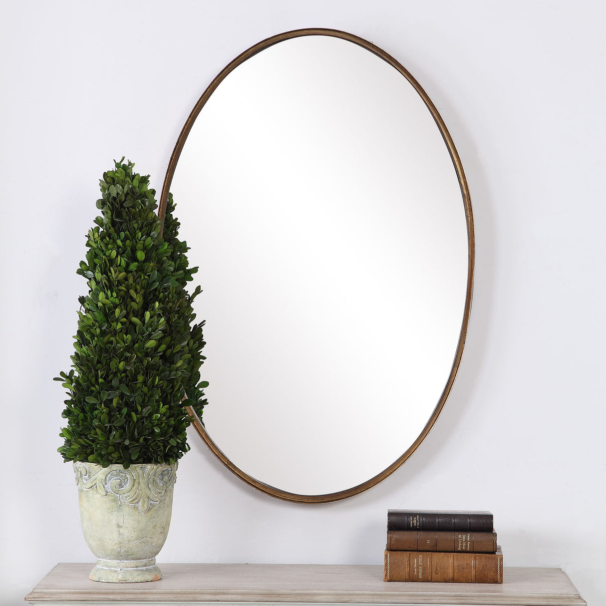 Mirror Vertically Or Horizontally - Gold Leaf