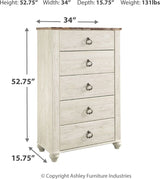 Willowton - Panel Bedroom Set