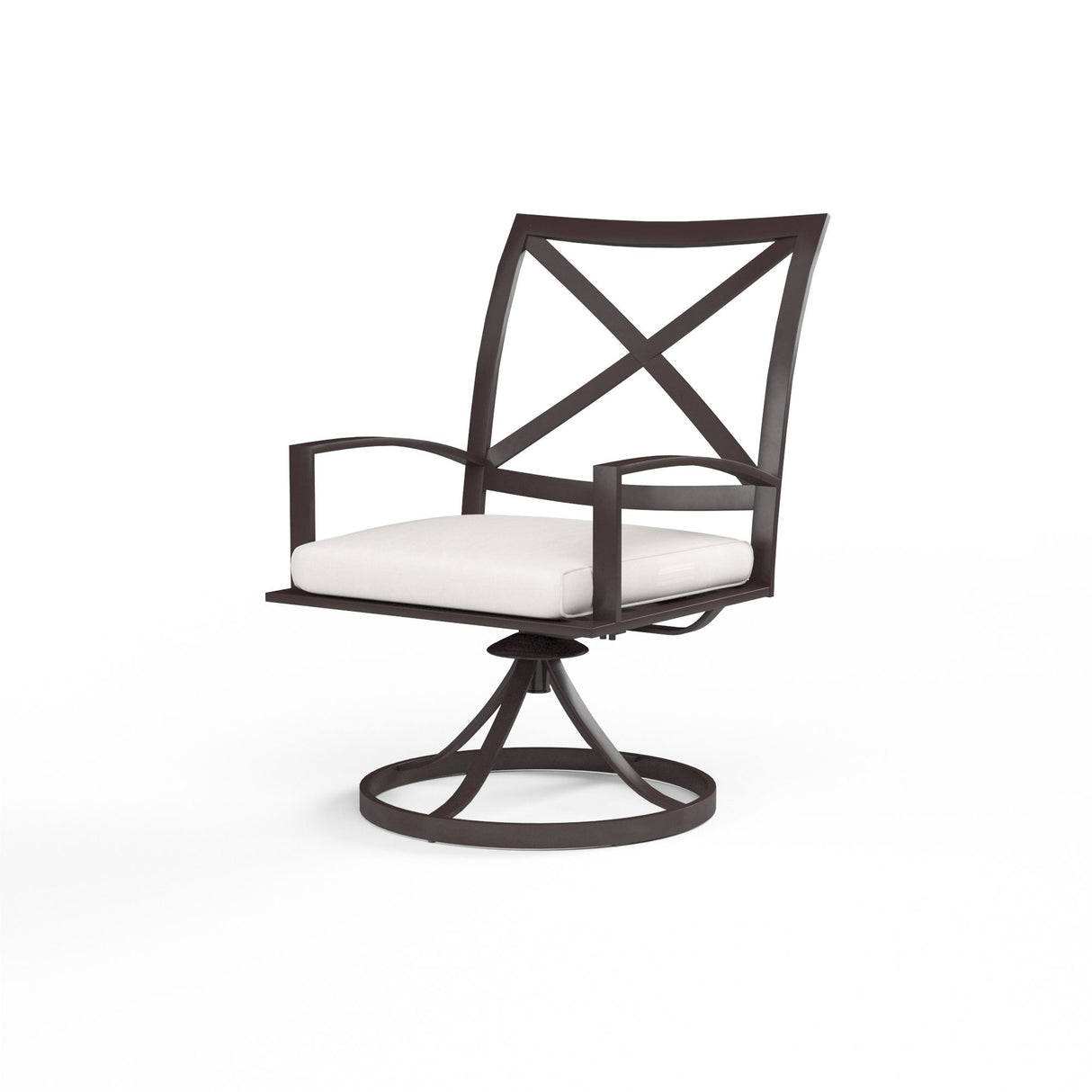 La Jolla - Swivel Dining Chair - Espresso