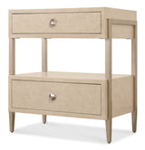 Westwood - Two-Drawer Nightstand - Beige