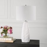 Table Lamp - Satin White