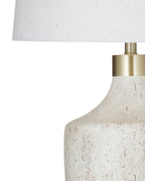 Neecole - Table Lamp - Textured Cream