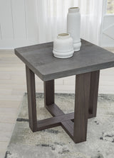 Dynnford - Gray / Brown - Occasional Table Set (Set of 3)